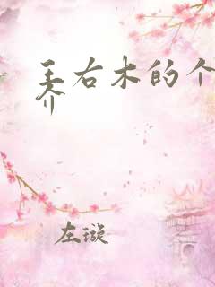 王右木的个人简介