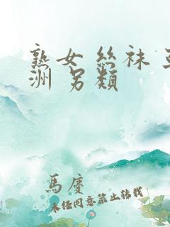 熟女 丝袜 亚洲 另类