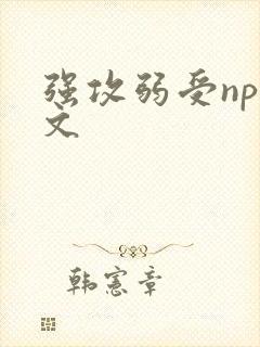 强攻弱受np甜文