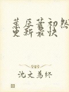 叶辰萧初然免费更新最快