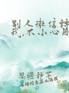 别人微信转账给我,不小心删了怎么办