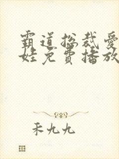 霸道总裁爱上带娃免费播放电视剧