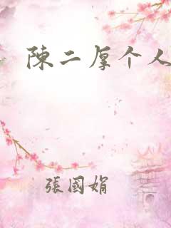 陈二厚个人简介