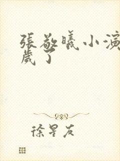 张敬曦小演员几岁了