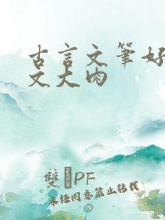 古言文笔好的宠文大肉