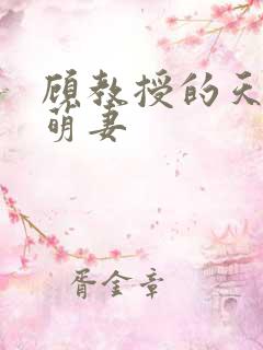 顾教授的天降小萌妻