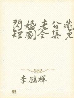 闪婚老公藏不住短剧全集免费观看