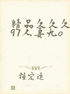 精品久久久久久97人妻九o