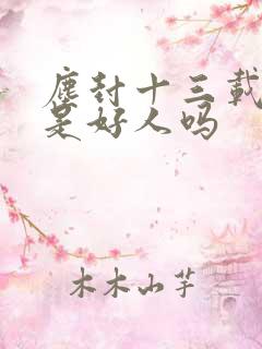 尘封十三载吴嘉是好人吗