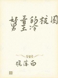 好看的校园小说男主冷