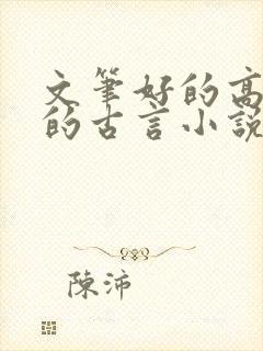 文笔好的高质量的古言小说