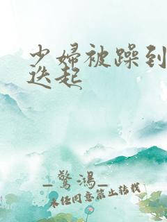 少妇被躁到高潮迭起