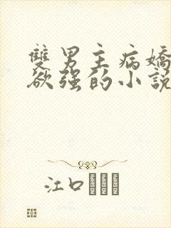 双男主病娇占有欲强的小说推荐