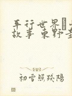 平行世界·爱情故事 东野圭吾