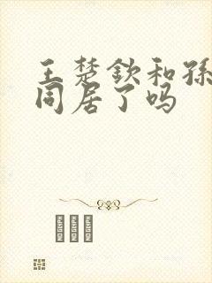 王楚钦和孙颖莎同居了吗