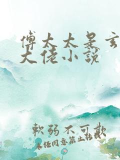 傅太太是玄学真大佬小说