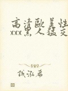 高清欧美性猛交xxx黑人猛交