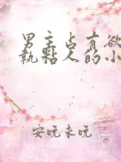 男主占有欲强偏执粘人的小说