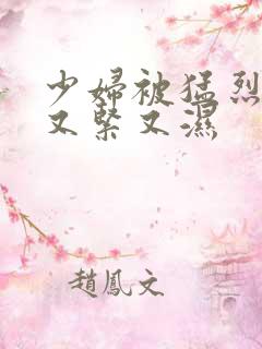 少妇被猛烈进入又紧又湿