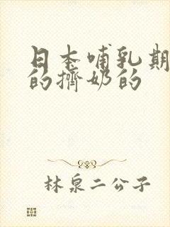 日本哺乳期女人的挤奶的