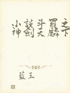 小说斗罗之灵珠神剑天麟下载全文