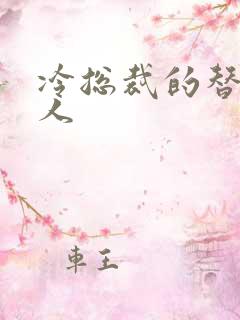 冷总裁的替身情人