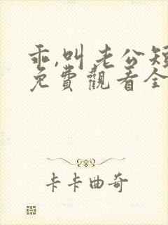 乖,叫老公短剧免费观看全集