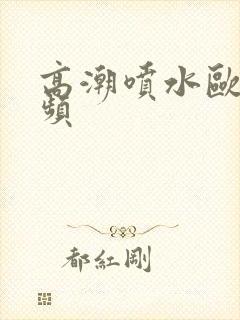 高潮喷水欧美视频