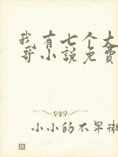我有七个大佬哥哥小说免费下载
