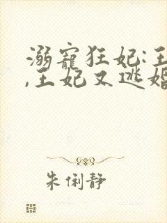 溺宠狂妃:王爷,王妃又逃婚了