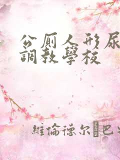 公厕人形尿便器调教学校