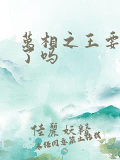 万相之王要完结了吗