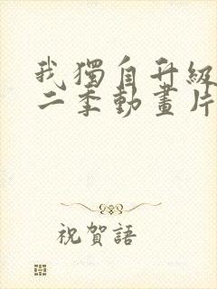 我独自升级 第二季动画片免费看