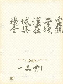 边城汉子电视剧全集在线观看免费完整版