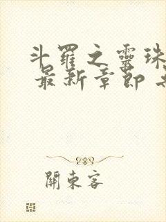 斗罗之灵珠神剑 最新章节 无弹窗