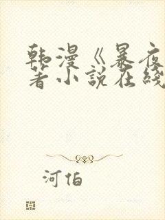 韩漫《暴夜》原著小说在线看