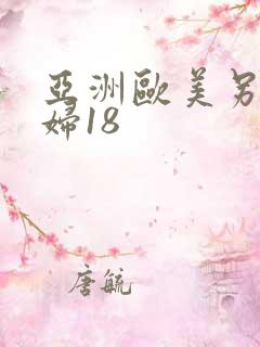 亚洲欧美另类少妇18