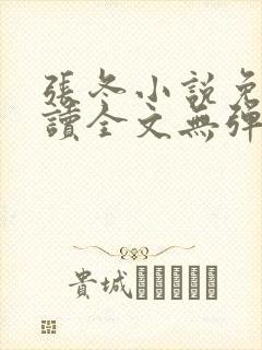 张冬小说免费阅读全文无弹窗