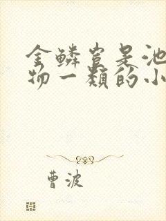 金鳞岂是池 中物一类的小说资源