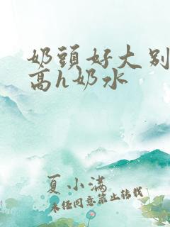 奶头好大别吸了高h奶水