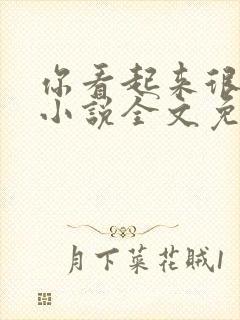 你看起来很好睡小说全文免费阅读