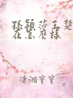 孙颖莎王楚钦现在怎么样