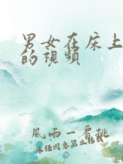 男女在床上摩擦的视频