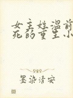 女主姓温前世惨死的重生小说