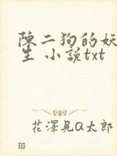 陈二狗的妖孽人生 小说txt