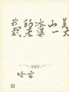 我的冰山美女总裁老婆 一大王