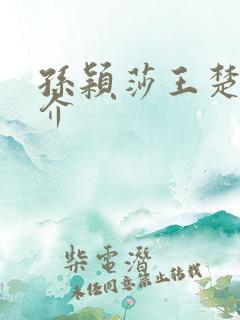 孙颖莎王楚钦简介