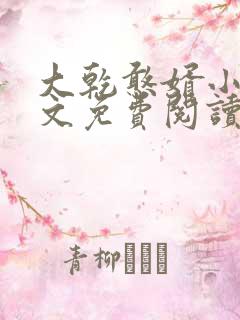 大乾憨婿小说全文免费阅读txt完结版