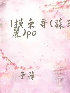 l模东哥(苏玛丽)po