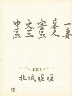 中文字幕一区二区三区人妻少妇在线